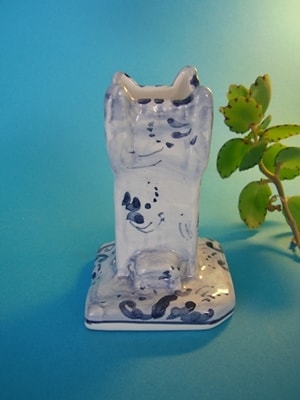 Albisola ceramics Art -  Bonbonniere in majolica style "Old Savona"